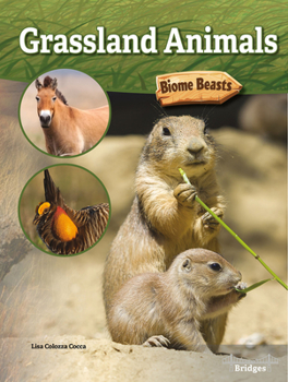 Hardcover Grassland Animals Book