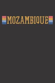 Paperback Notebook: Vintage Mozambique Africa Proud Roots Gift Book