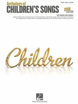 Paperback Anthology of Children's Songs - Gold Edition Book