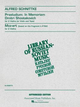 Praeludium in Memoriam Dmitri Shostakovich: Score and Parts