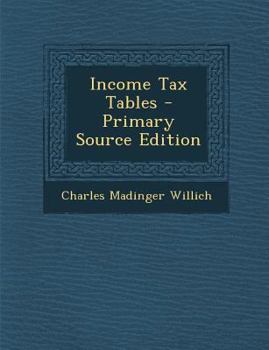 Income Tax Tables
