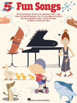 Paperback Fun Songs for Five-Finger Piano Book