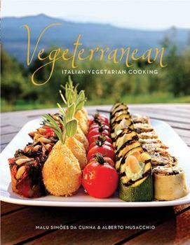 Hardcover Vegeterranean: Italian Vegetarian Cooking Book