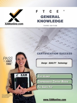 Paperback FTCE General Knowledge Teacher Certification Test Prep Study Guide Book