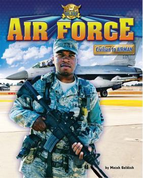 Library Binding Air Force: Civilian to Airman Book