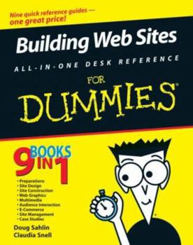 Paperback Building Web Sites All-In-One Desk Reference for Dummies Book