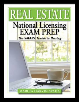 Paperback Real Estate National Licensing Exam Prep: The Smart Guide to Passing Book