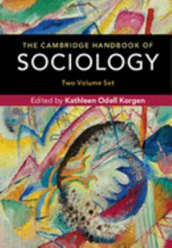 Paperback The Cambridge Handbook of Sociology 2 Volume Paperback Set Book