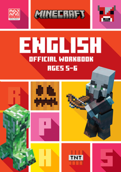 Paperback Minecraft English Ages 5-6: Official Workbook (Minecraft Education) Book