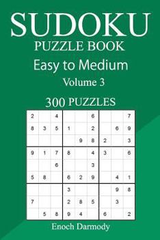 300 Easy to Medium Sudoku Puzzle Book