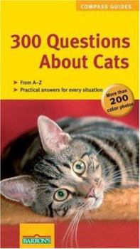 Paperback 300 Questions about Cats Book