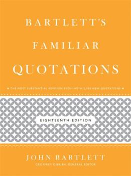 Bartlett's Familiar Quotations