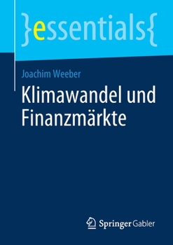 Paperback Klimawandel Und Finanzmärkte [German] Book