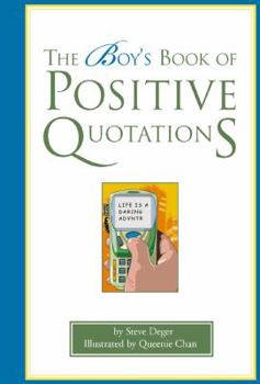 Hardcover The Boy's Book of Positive Quotations Book