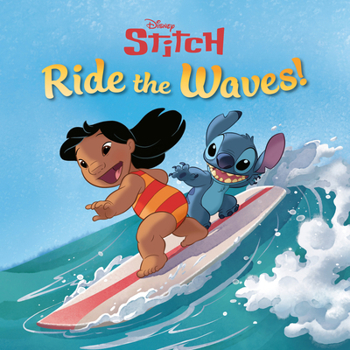 Paperback Ride the Waves! (Disney Stitch) Book