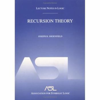 Paperback Recursion Theory: Lecture Notes in Logic 1 Book