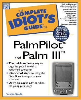 Paperback Complete Idiot's Guide to PalmPilot & Palm III (The Complete Idiot's Guide) Book