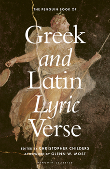 Hardcover The Penguin Book of Greek and Latin Lyric Verse Book