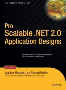Hardcover Pro Scalable .Net 2.0 Application Designs Book