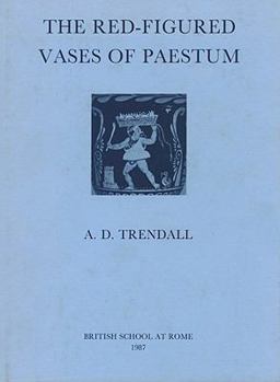 Hardcover The Red-Figured Vases of Paestum Book