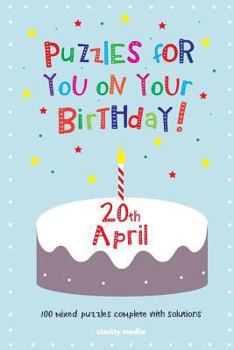 Paperback Puzzles for you on your Birthday - 20th April Book
