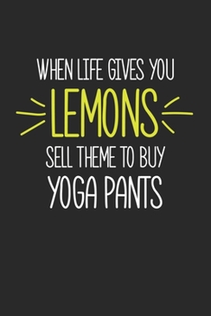 Achtsamkeitstagebuch: Notiere und plane deine t�glichen Meditationen ♦ Sammle und fokussiere deine Gedanken ♦ Finde innere Ruhe und Gelassenheit ♦ 6x9 Format ♦ Motiv: Yoga pants for lemon