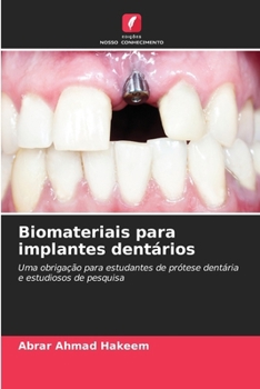 Paperback Biomateriais para implantes dentários [Portuguese] Book
