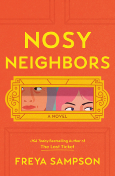Library Binding Nosy Neighbors [Large Print] Book