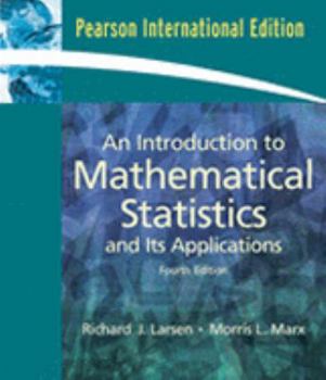 Paperback An Introduction to Mathematical Statistics Book
