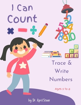 Paperback Trace & Write Numbers 0-10 Book
