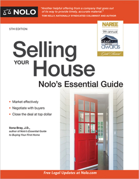 Paperback Selling Your House: Nolo's Essential Guide Book