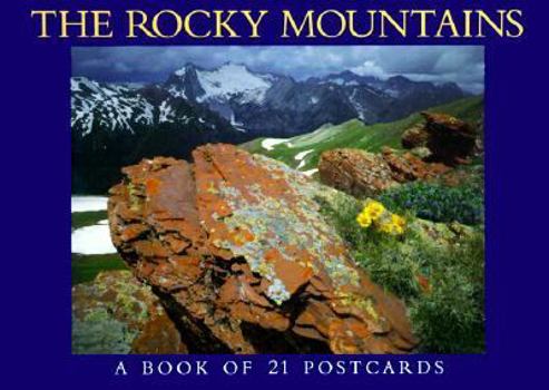 Card Book Rocky Mountains Postcard Book