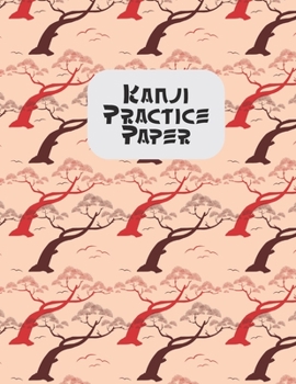 Kanji Practice Book: Japanese Lettering Practice Paper I Love Sushi