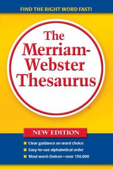 Paperback The Merriam-Webster Thesaurus Book