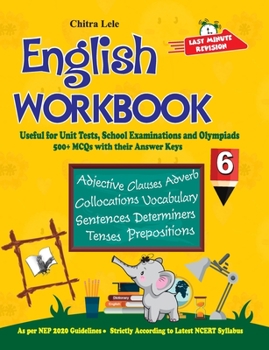 Paperback English Workbook Class 6 Book