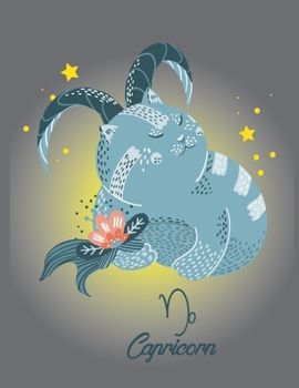 Capricorn: Cute Zodiac Cate Planner and Organizer Jan 2020 - Dec 2020