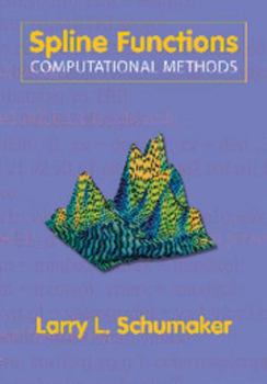 Hardcover Spline Functions: Computational Methods Book