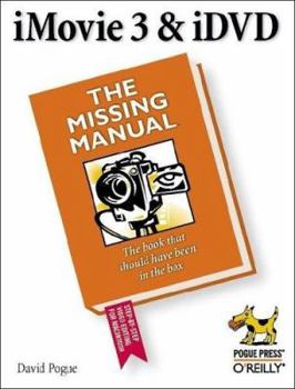 Paperback iMovie 3 & iDVD: The Missing Manual Book