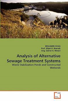 Paperback Analysis of Alternative Sewage Treatment Systems Book