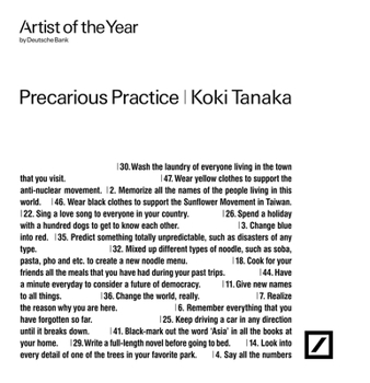 Hardcover Koki Tanaka: Precarious Practice Book