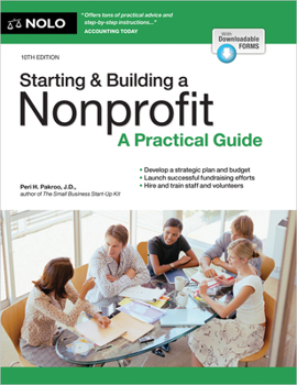 Paperback Starting & Building a Nonprofit: A Practical Guide Book