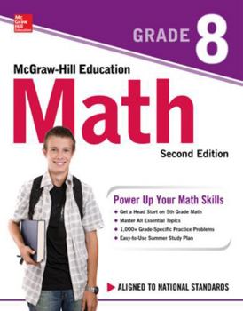Paperback McGraw-Hill Education Math Grade 8, Second Edition Book