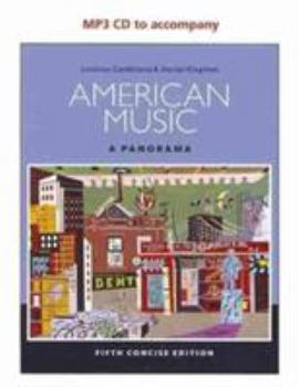 CD-ROM Music CD for Candelaria's American Music: A Panorama, Concise, 5th Book
