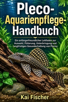 Pleco-Aquarienpflege-Handbuch: Ein anfängerfreundlicher Leitfaden zur Auswahl, Fütterung, Unterbringung und langfristigen Gesunderhaltung von Plecos (German Edition)