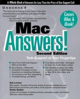 Paperback Mac Answers! Book