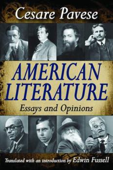 Hardcover American Literature: Essays and Opinions Book