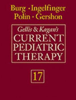 Hardcover Gellis and Kagan's Current Pediatric Therapy Book