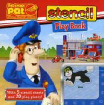 Board book Postman Pat Stencil Play Book (Postman Pat Special Delivery Service) Book