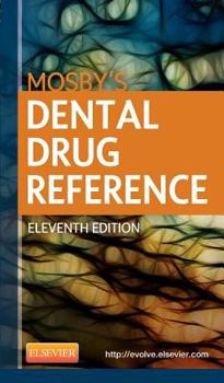 Paperback Mosby's Dental Drug Reference Book