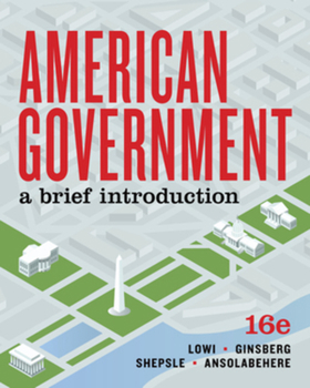 Paperback American Government: A Brief Introduction [With eBook] Book